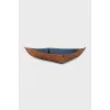 Leather basket with perforations