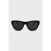 Чорні сонцезахисні окуляри wayfarer