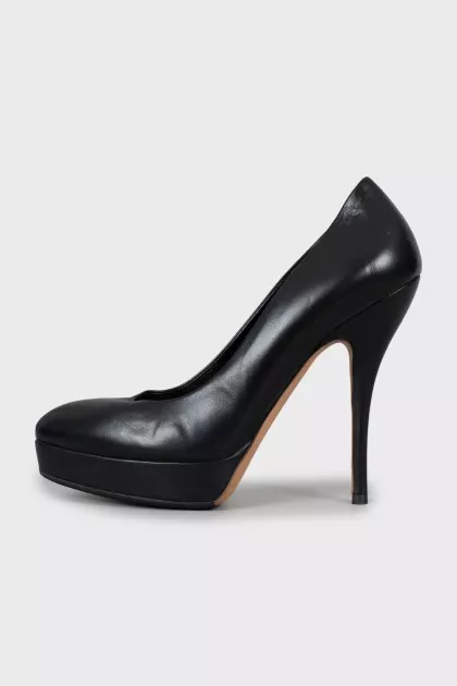 Black high heels
