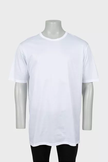 Men's white T-shirt