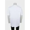 Men's white T-shirt