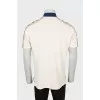 Men's polo shirt with signature print