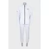 Men's white tracksuit