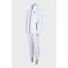 Men's white tracksuit