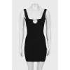 Ribbed bodycon mini dress