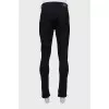 Men's high-waisted skinny jeans