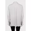 Straight-fit silk shirt
