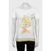 White Floral T-shirt