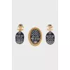 Set of brooches and earrings Ancient Egypt
