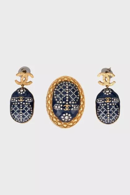 Set of brooches and earrings Ancient Egypt
