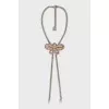 Butterfly pendant with chains