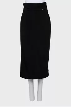 Pencil skirt with pockets