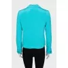 Light blue fitted jacket