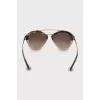 Sunglasses browline gradient