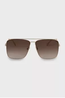 Golden browline sunglasses
