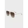 Golden browline sunglasses