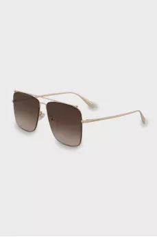 Golden browline sunglasses