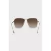 Golden browline sunglasses