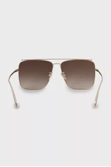 Golden browline sunglasses