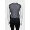 Mesh vest with patch pockets