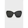 Sunglasses with gold temples