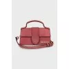 Le Bambino mini suede bag