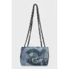 Flap Bag of Swarovski Crystals