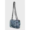 Flap Bag of Swarovski Crystals