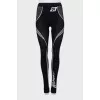 Sports leggings black and white