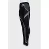 Sports leggings black and white