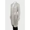 Silver knitted cardigan