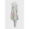 Floral dress with bow