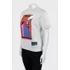Oversized printed T-shirt