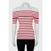 Off Shoulder T-Shirt with Tag