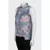 Sleeveless A-line blouse