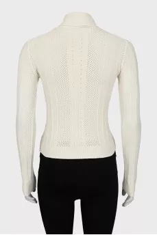 Beige golf with perforation