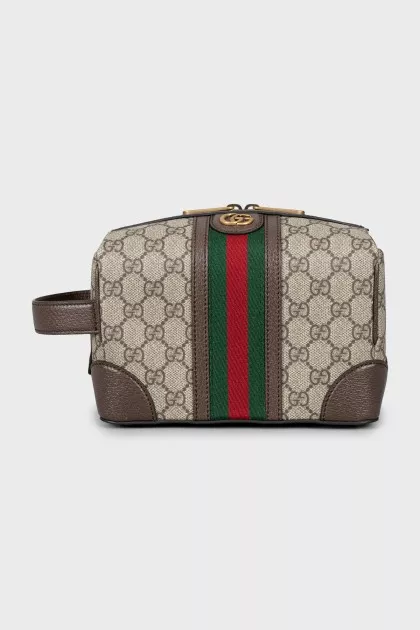 Travel bag in a signature print