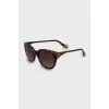 Wayfarer printed sunglasses
