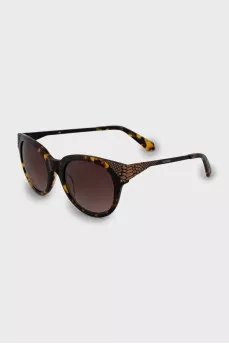 Wayfarer printed sunglasses