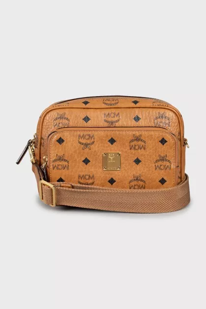 Crossbody bag in signature print