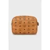 Crossbody bag in signature print