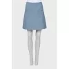 A-line skirt with patch pockets