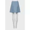 A-line skirt with patch pockets