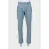 Men's blue skinny jeans