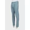 Men's blue skinny jeans