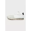 Men's sneakers made of suede