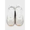 Men's sneakers made of suede