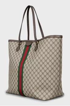 The Hacker Project Graffiti Tote by Balenciaga x Gucci