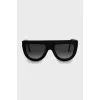 Black browline sunglasses