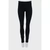 Black leggings with elastic
